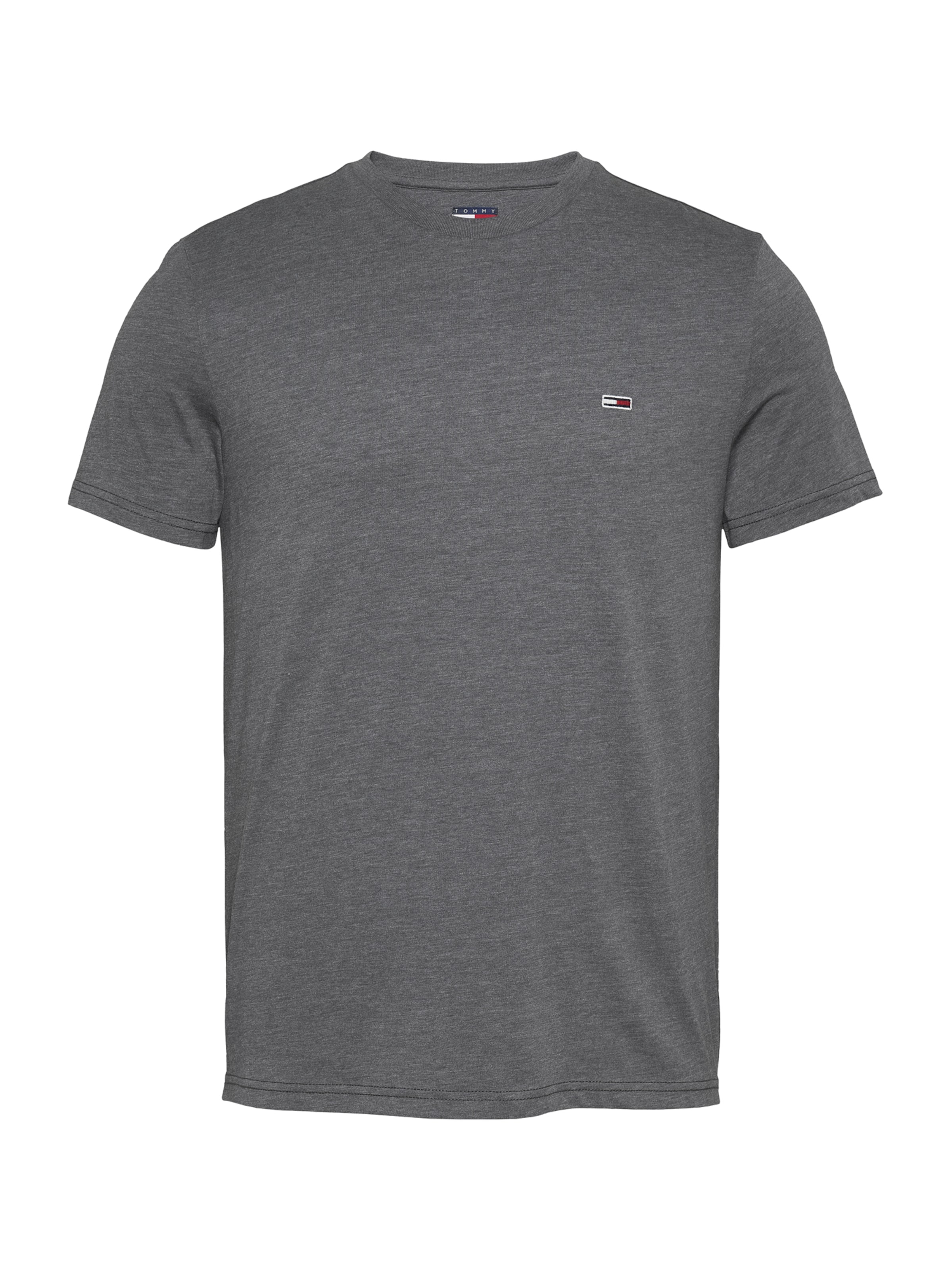 T-Shirt Tommy Jeans en gris : devant