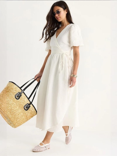 Bianco Lucci Vestido em ecru, Vista do artigo