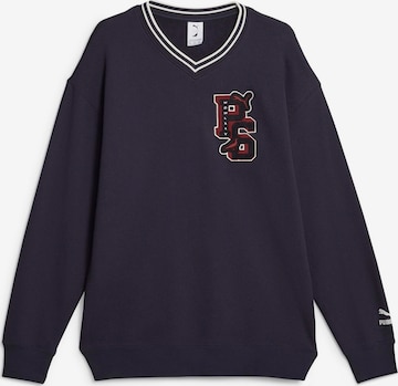 PUMA Mikina 'Puma X Staple' – modrá: přední strana