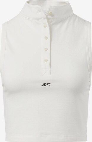 Reebok - Top em branco: frente