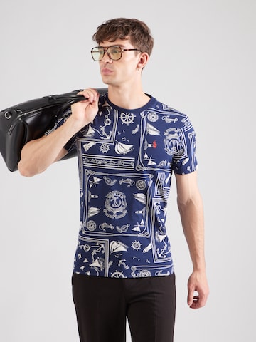 zils Polo Ralph Lauren T-Krekls: no priekšpuses