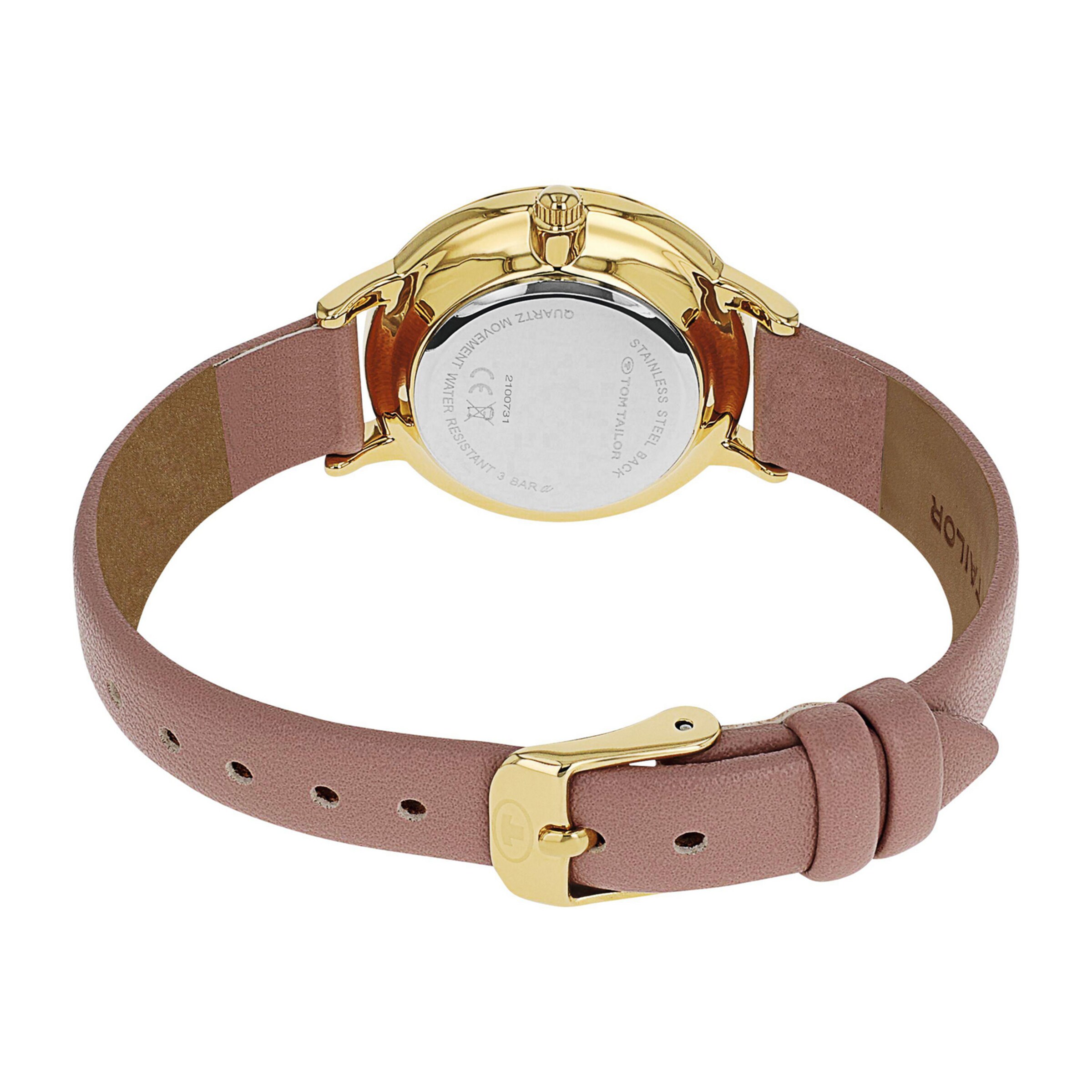 TOM TAILOR Uhr in Gold