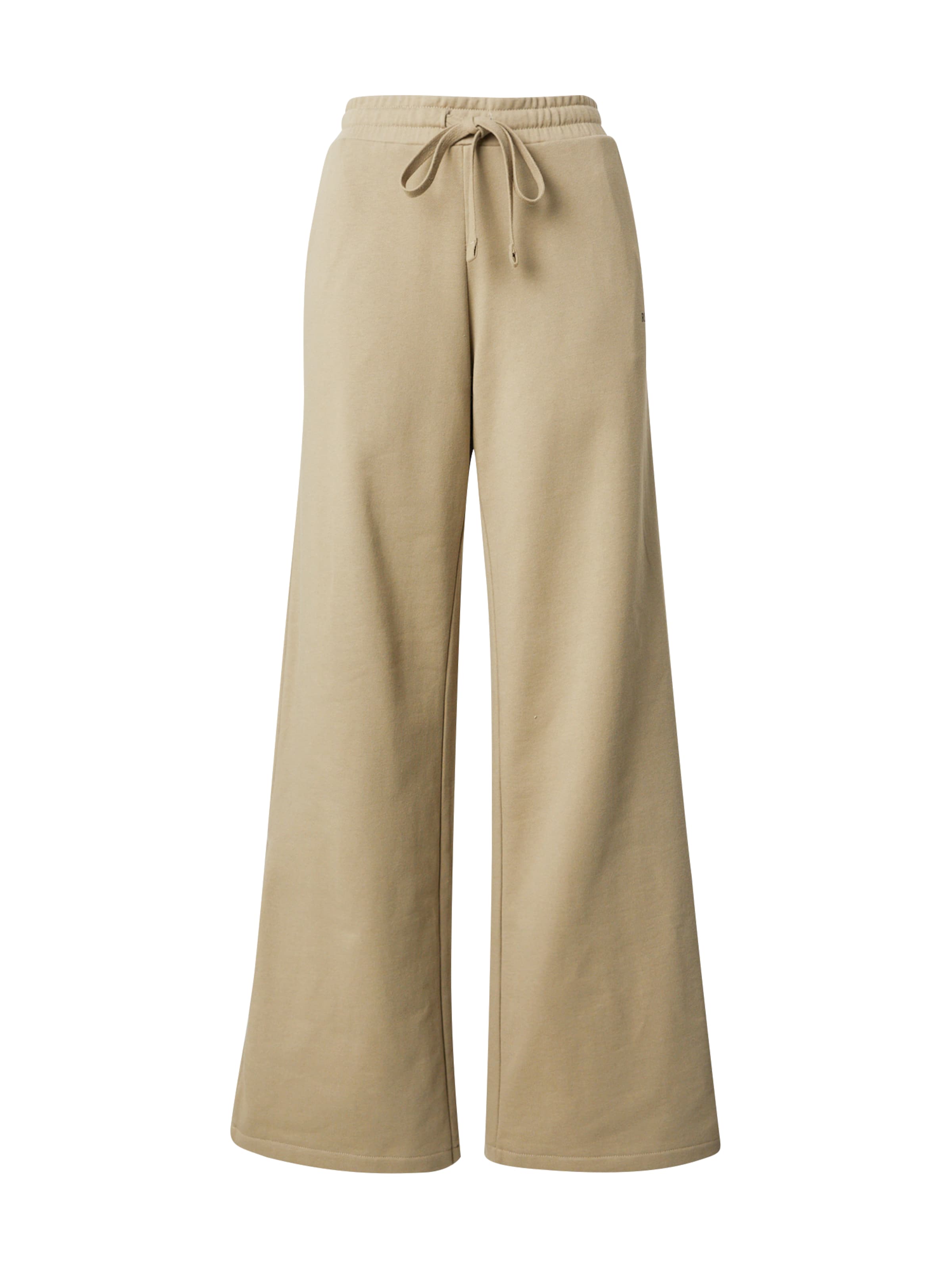 Wide leg Pantaloni di REPLAY in verde: frontale