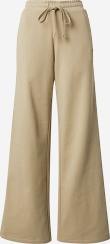 REPLAY Püksid, värv roheline: eest vaates