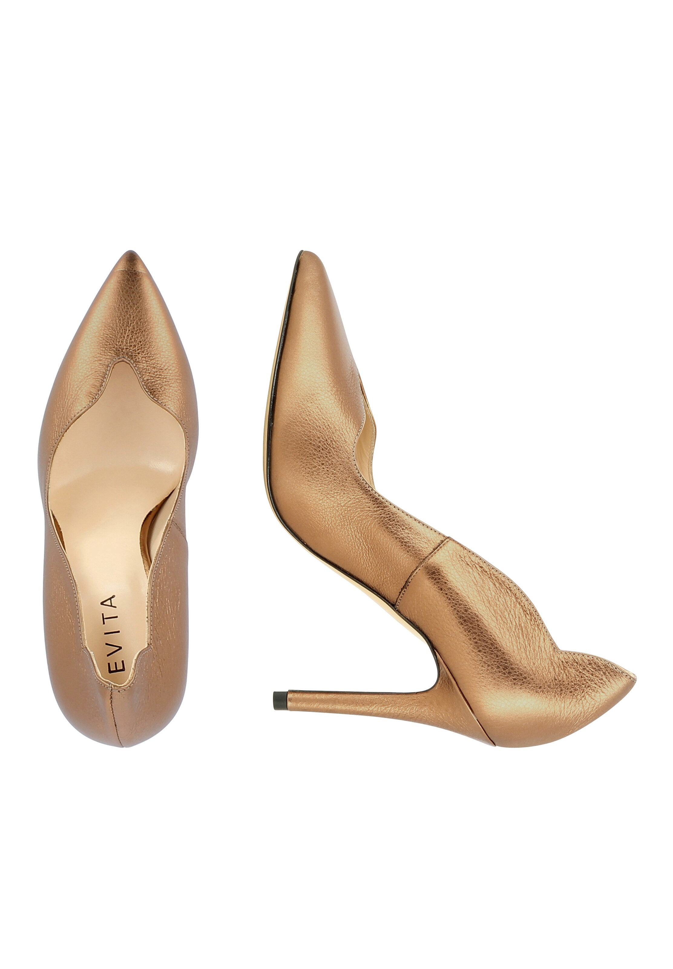EVITA Pumps in Gold