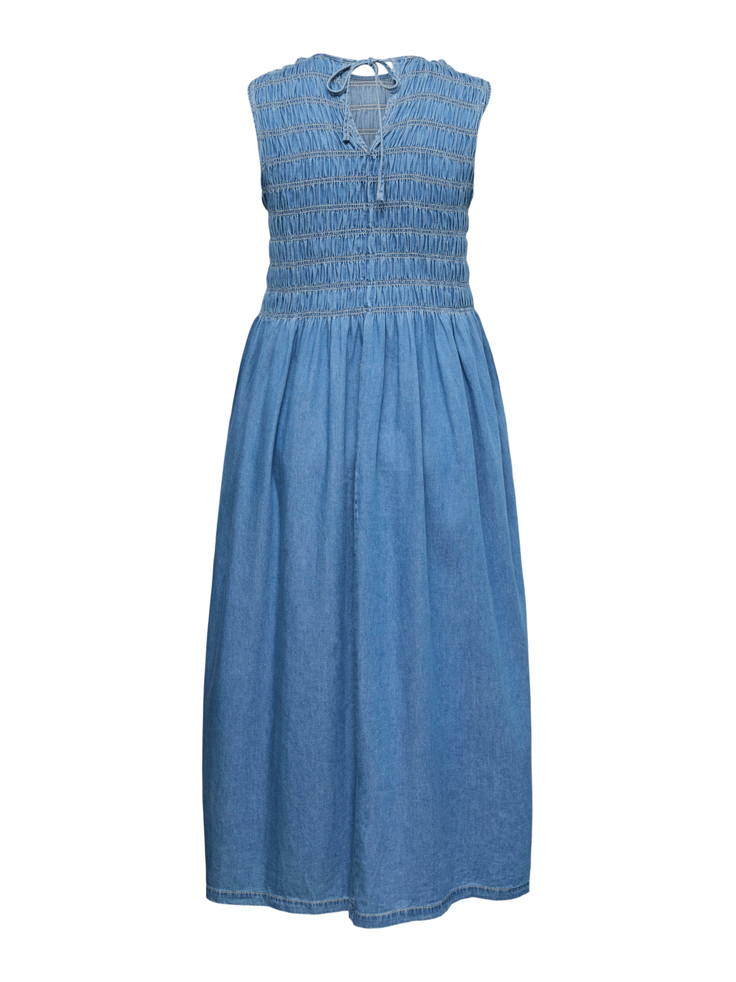 Vero Moda Curve - Vestido 'VMCNerina' em azul