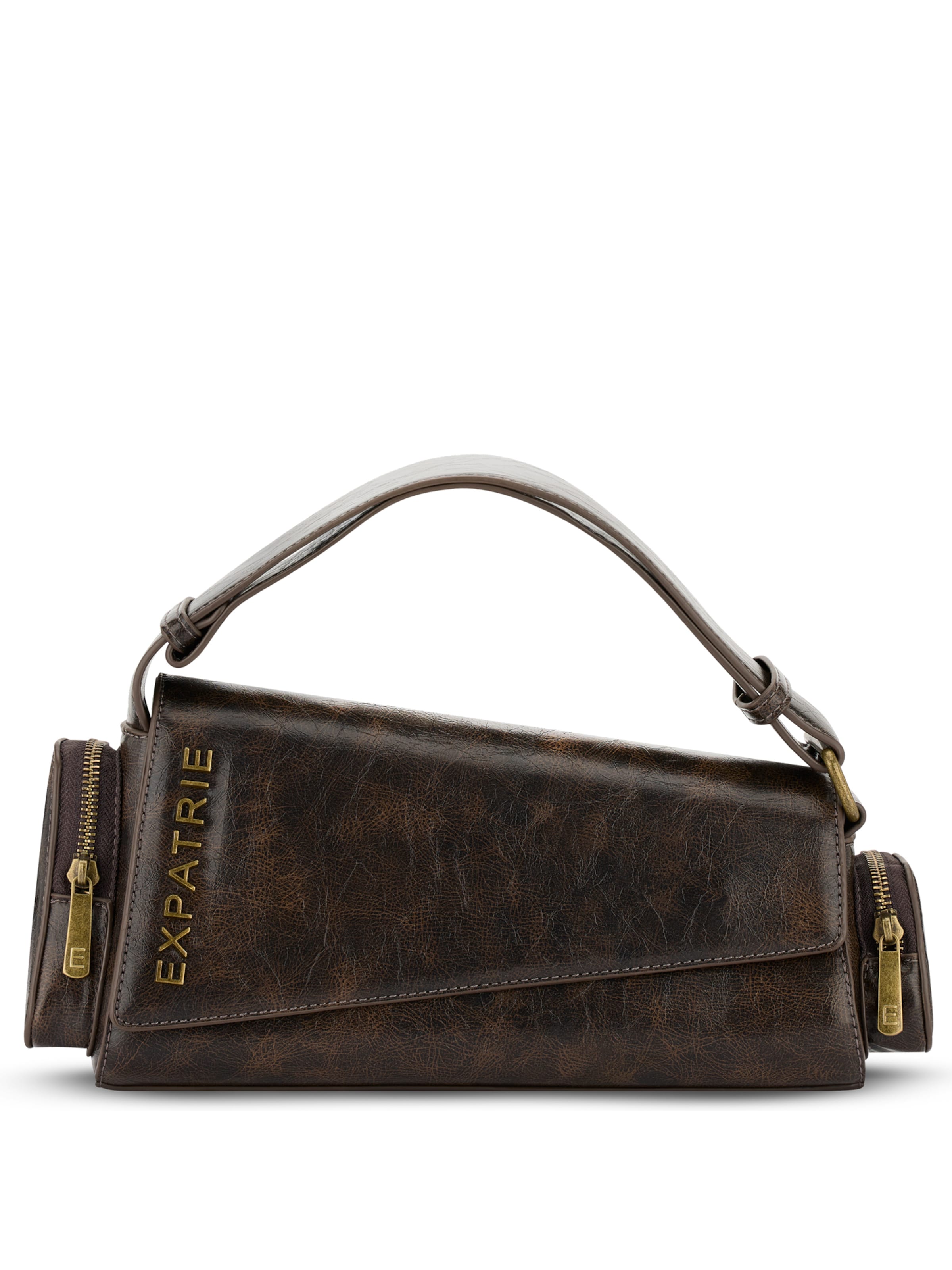 Expatrié Наплечная сумка 'Grace' в Коричневый: спереди