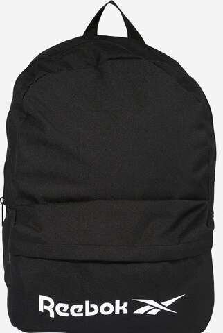 Reebok - Mochilas desportivas em preto: frente