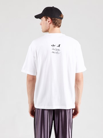 T-Shirt ADIDAS PERFORMANCE en blanc