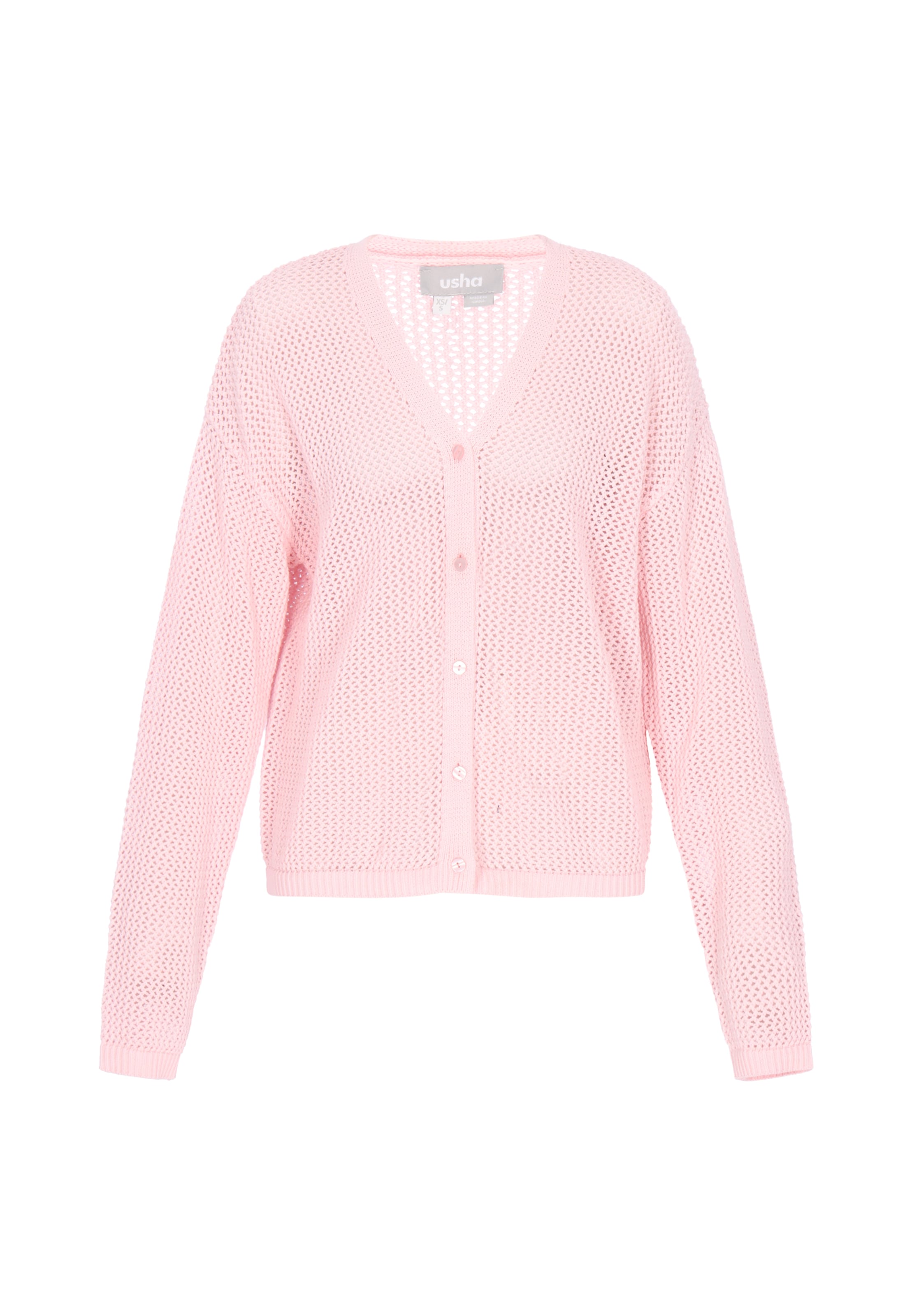 Usha - Cárdigan en rosa: frente