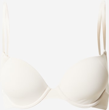 ESPRIT T-shirt Bra in Beige: front