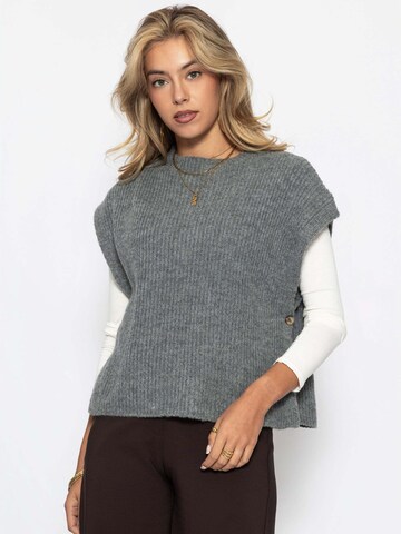 SASSYCLASSY Strickweste‌‌‌‌‌‌ in Grau
