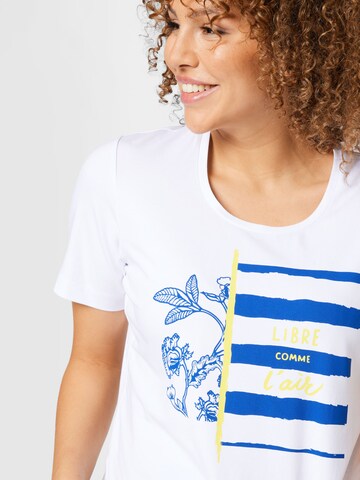 T-shirt 'VANTO' Persona by Marina Rinaldi en blanc