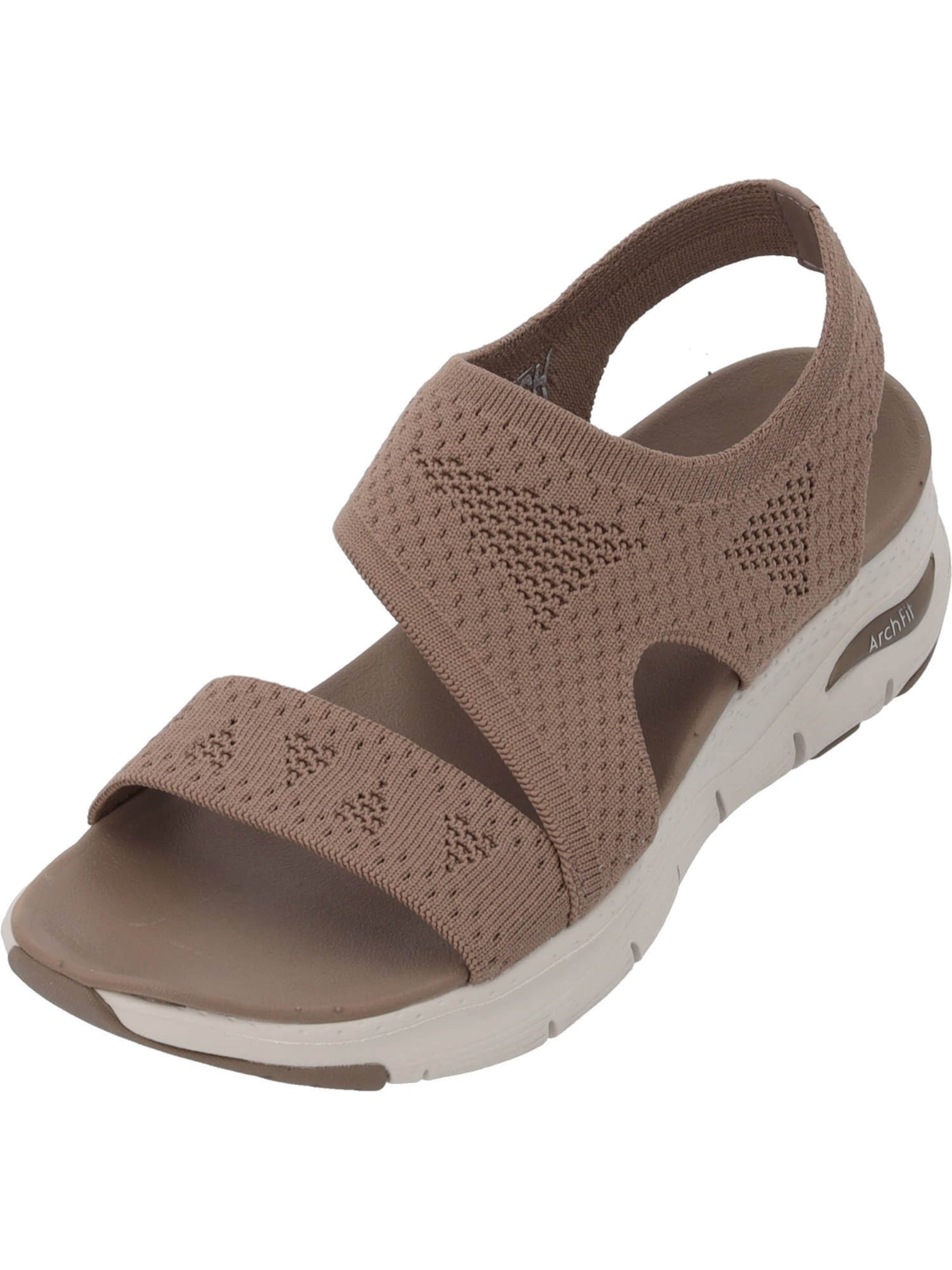 SKECHERS Strap Sandals '119458' in Brown: front