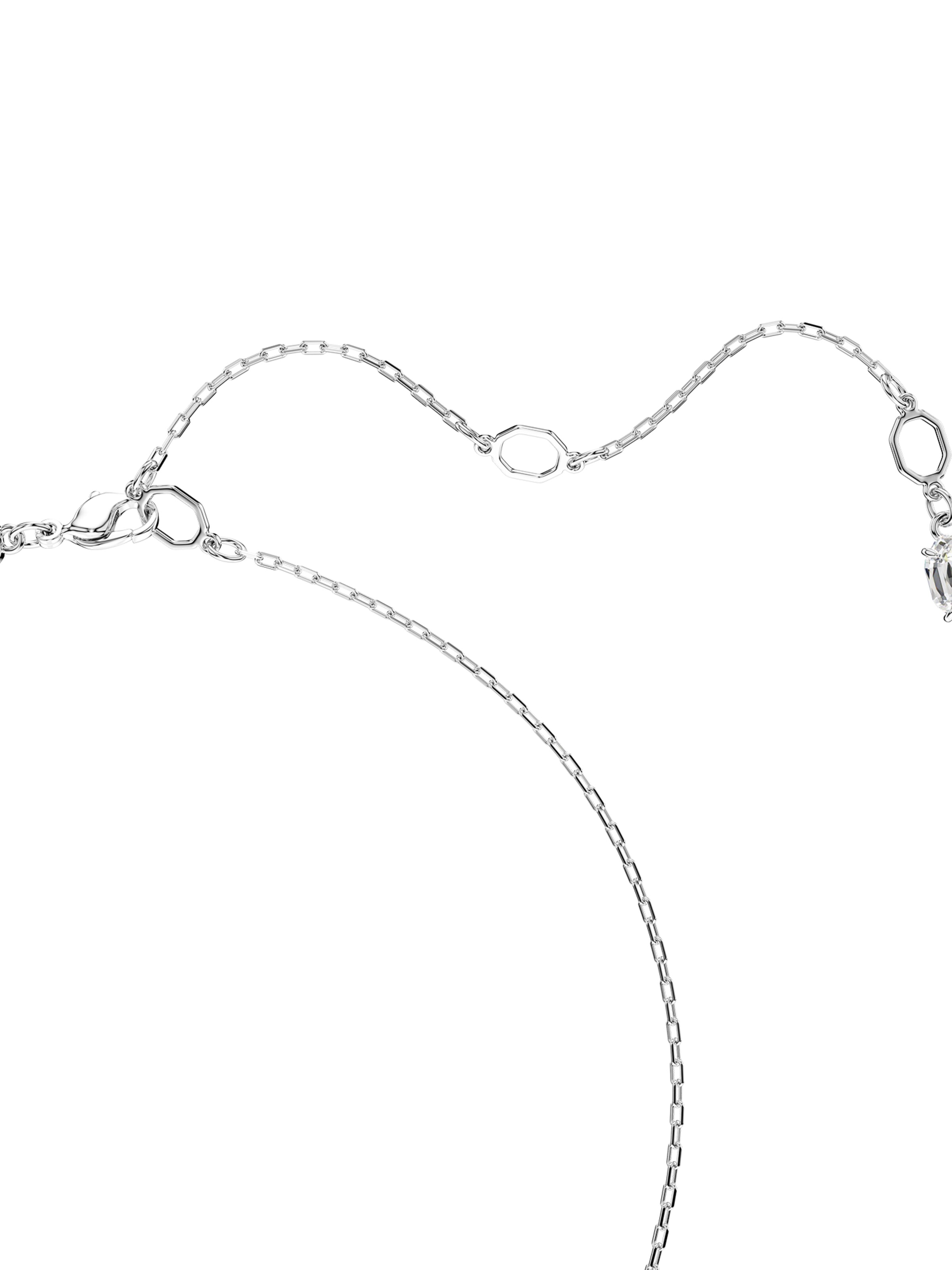 Swarovski Kette  'Swan' in Silber