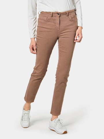 Goldner Pants in Brown: front
