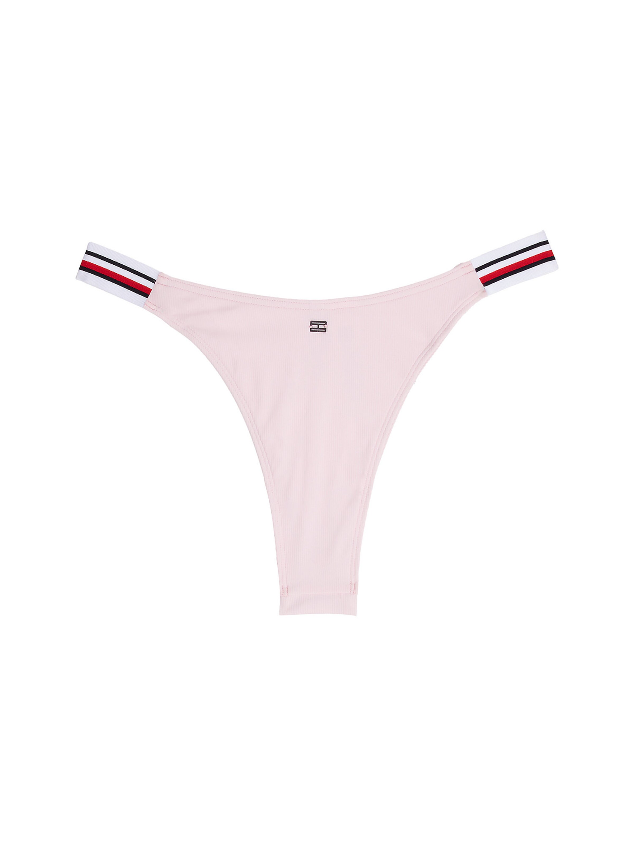 Bas de bikini TOMMY HILFIGER en rose : devant