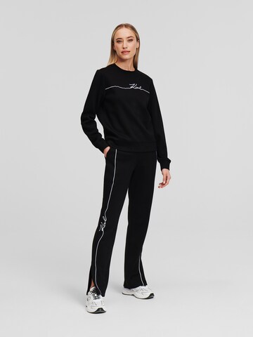 Felpa di Karl Lagerfeld in nero