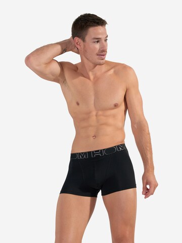 HOM Boxer shorts ' Boxerlines HO1 ' in Black: front