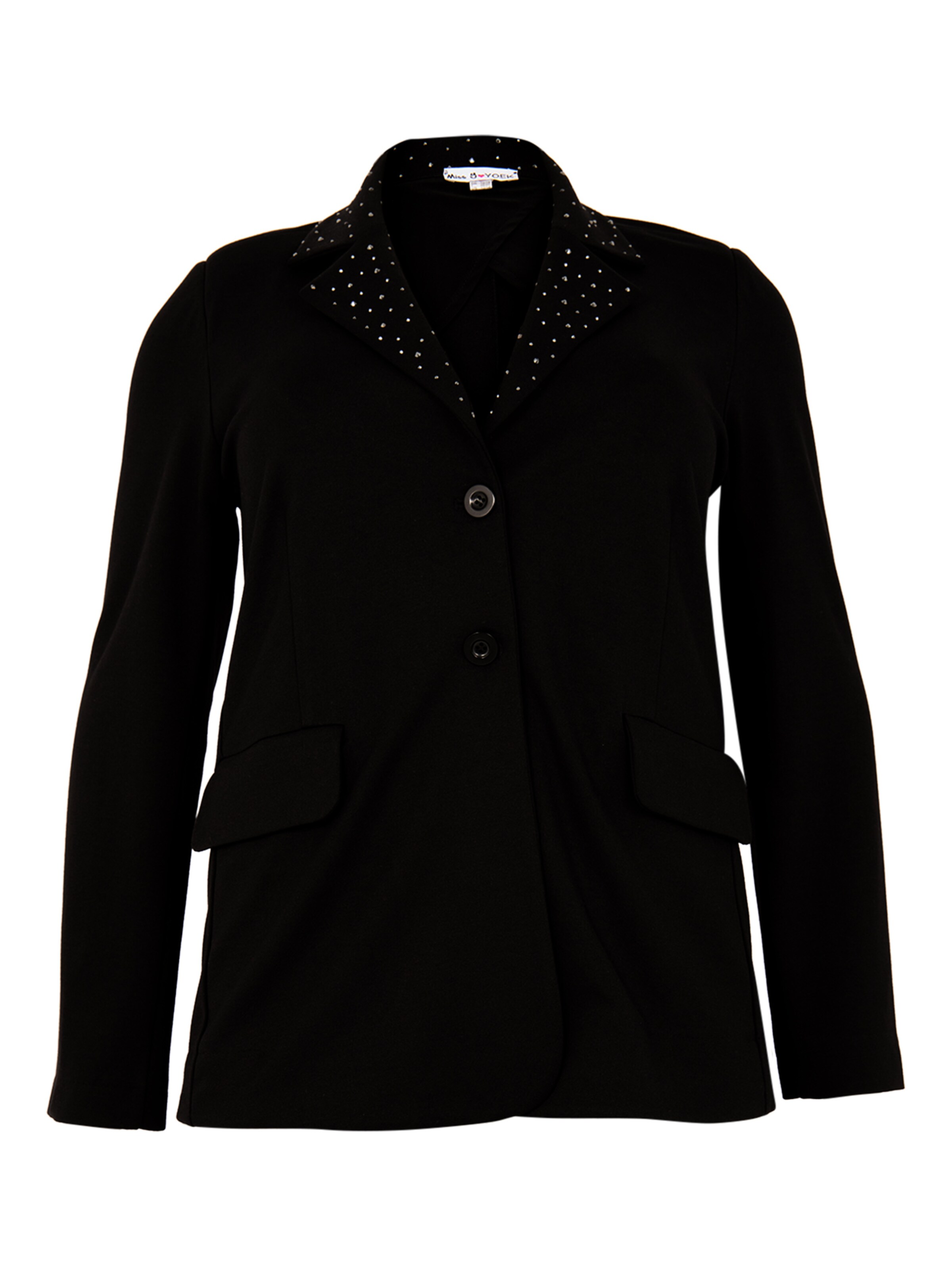 YOEK Blazers in Zwart: voorkant