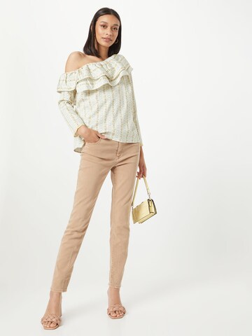 Notes du Nord Blouse 'Divine' in Beige