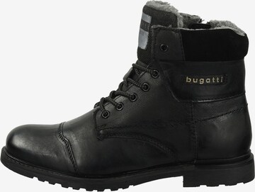 bugatti Schnürstiefel in Schwarz