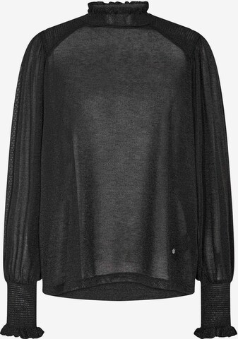 MOS MOSH Blouse in Black: front