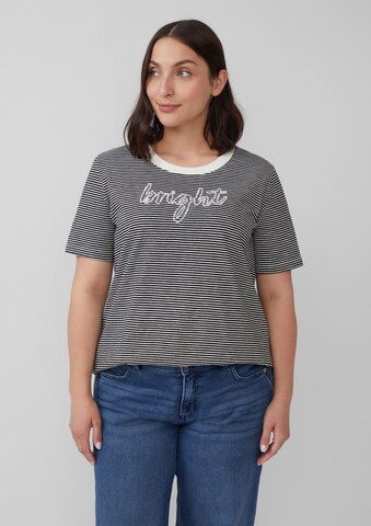 T-shirt s.Oliver en noir : devant