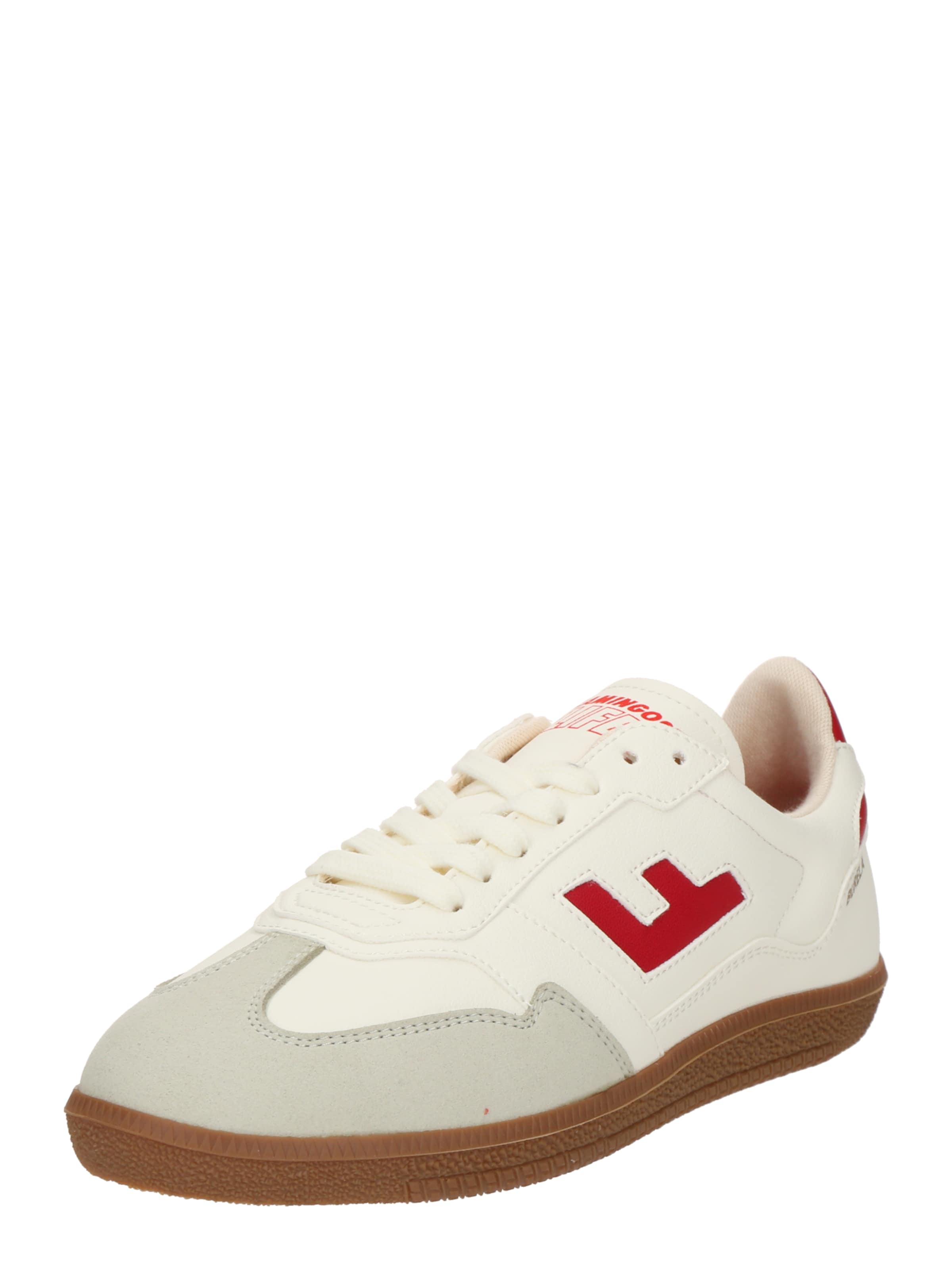Flamingos' Life Platform trainers 'BURELA SLIM' in White: front