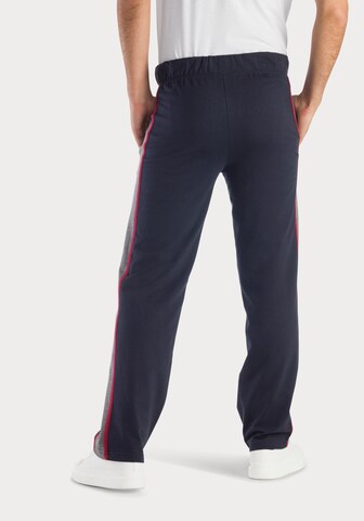 HIS JEANS Loose fit Pants in Blue