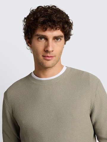 TOM TAILOR DENIM Pullover in Grün