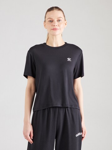 Maglietta 'SNAKE' di ADIDAS ORIGINALS in nero: frontale