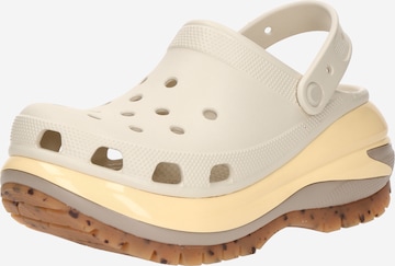 Clogs 'Classic Mega Crush' di Crocs in beige: frontale
