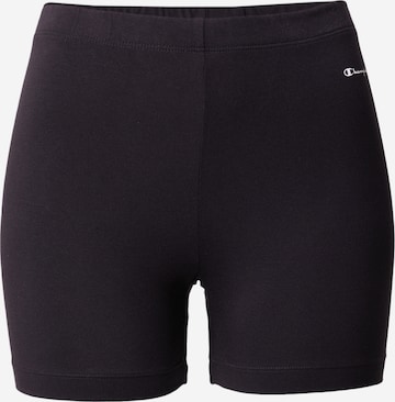 Champion Authentic Athletic Apparel - Skinny Calças de desporto em preto: frente