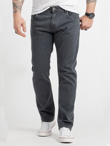 Rock Creek Regular Jeans in Grau: Vorderseite