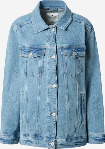 HOLLISTER Tussenjas in Blauw: voorkant