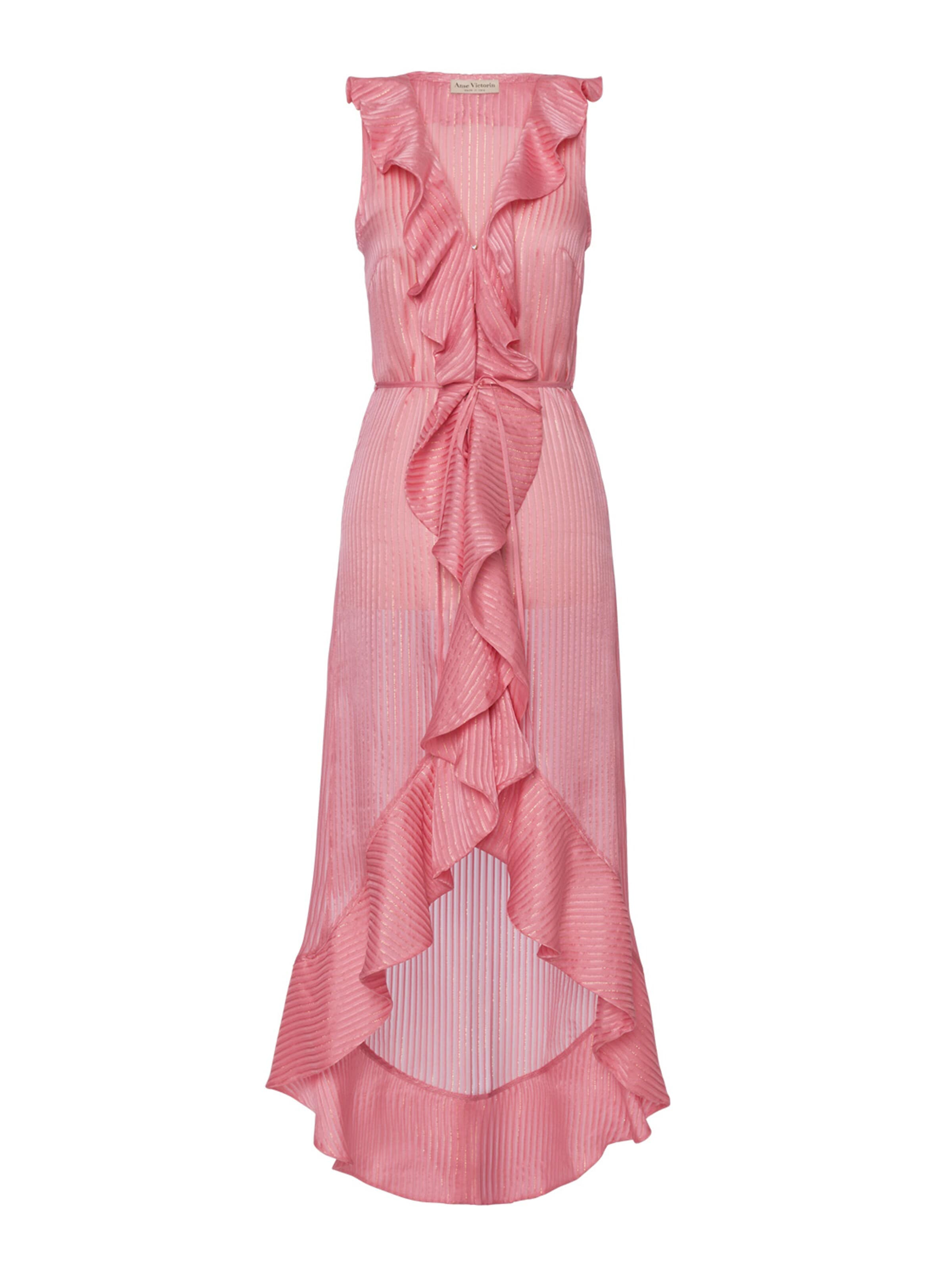 Abito 'Lea' di Anse Victorin in rosa: frontale