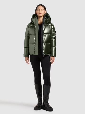 khujo Winterjas 'Devina3' in Groen