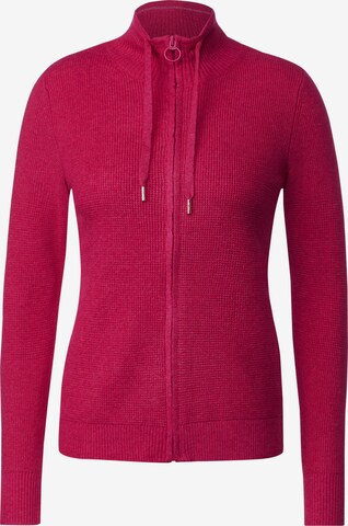 CECIL Knit Cardigan 'Cosy' in Pink: front
