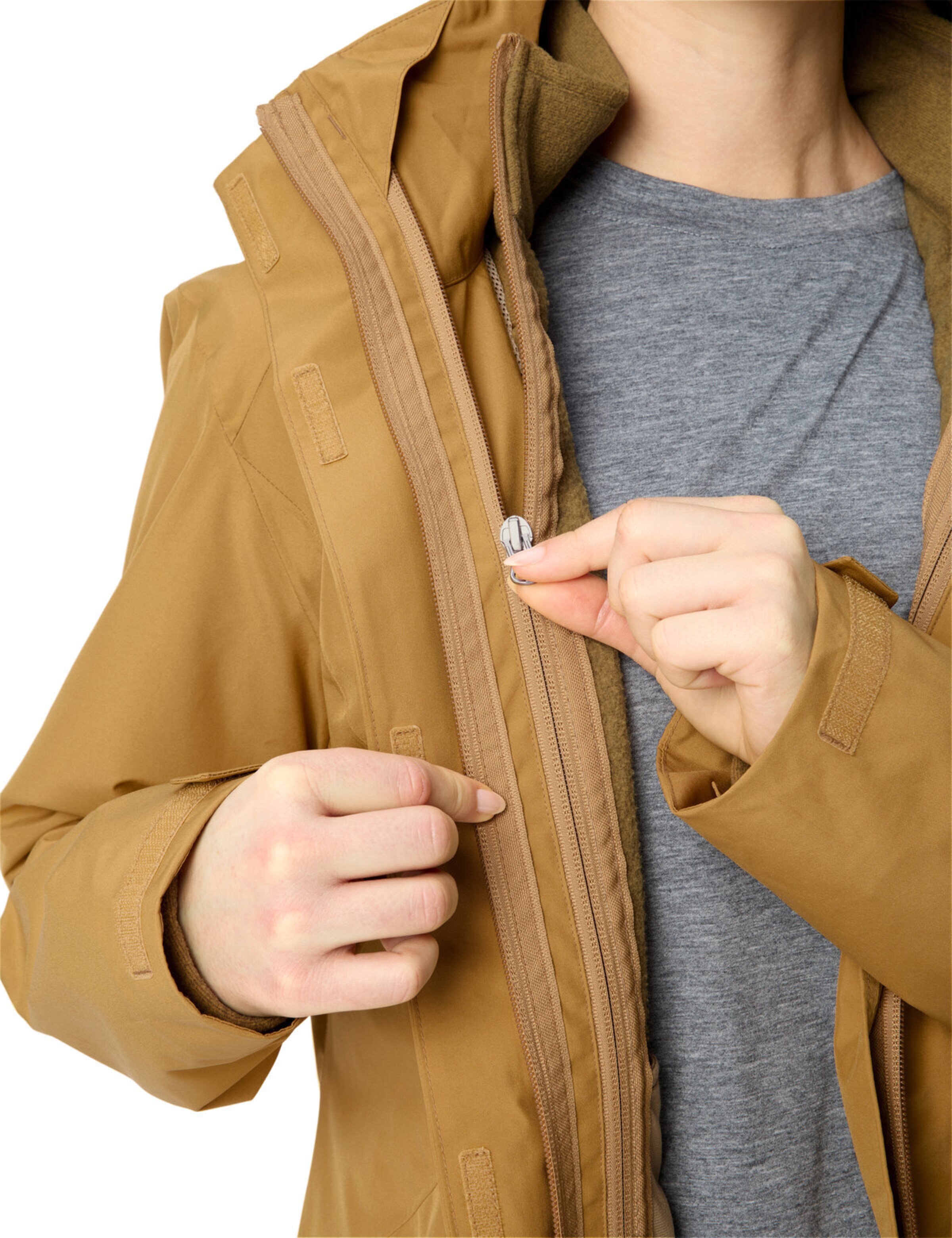 VAUDE Outdoorjacke 'Rosemoor II' in Braun