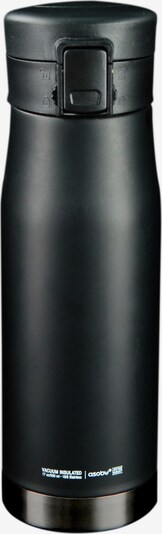 ASOBU Isolierflasche 'Liberty Canteen' in grau / schwarz, Produktansicht
