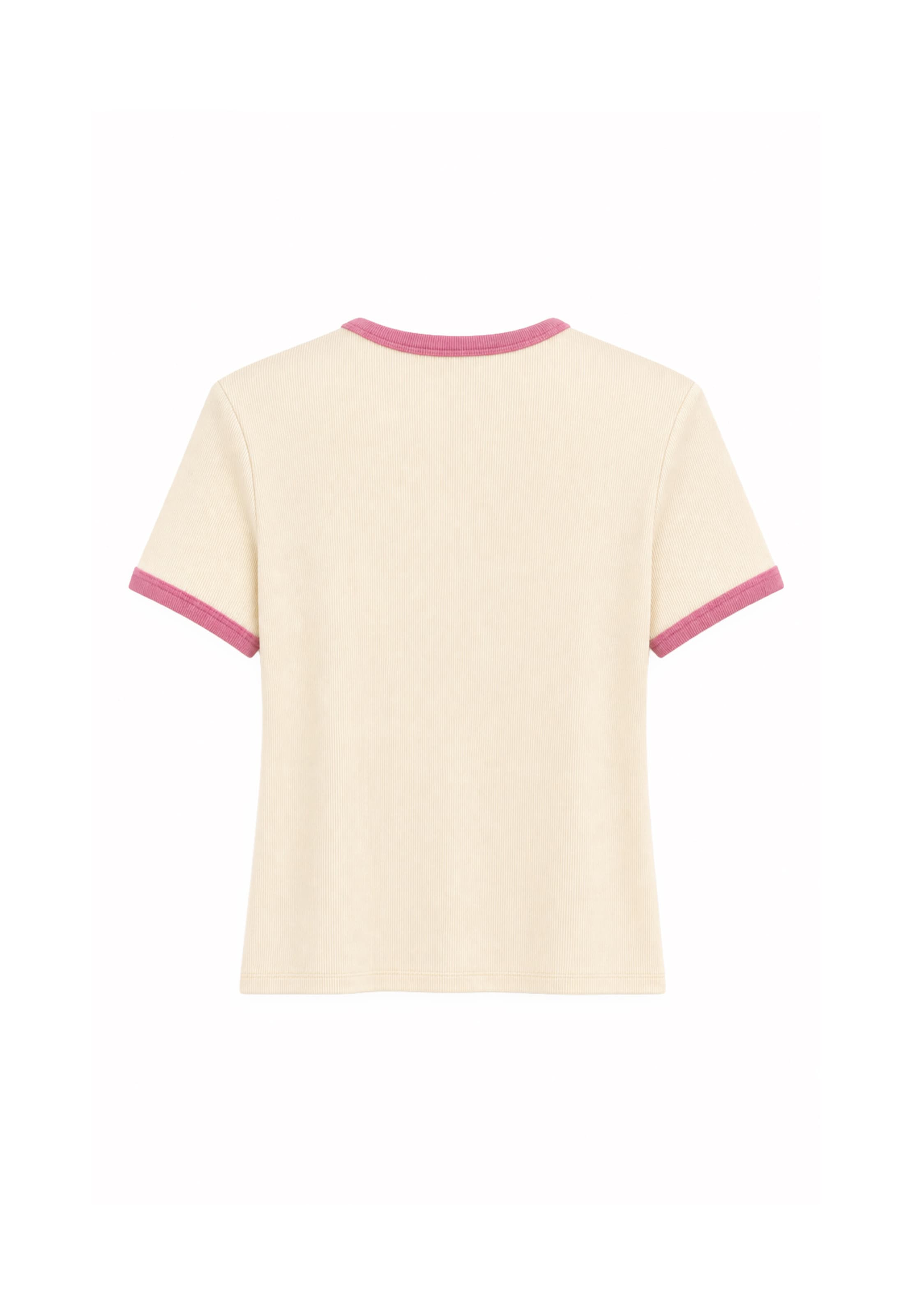 OH APRIL Shirt 'Lucky Heart' in White
