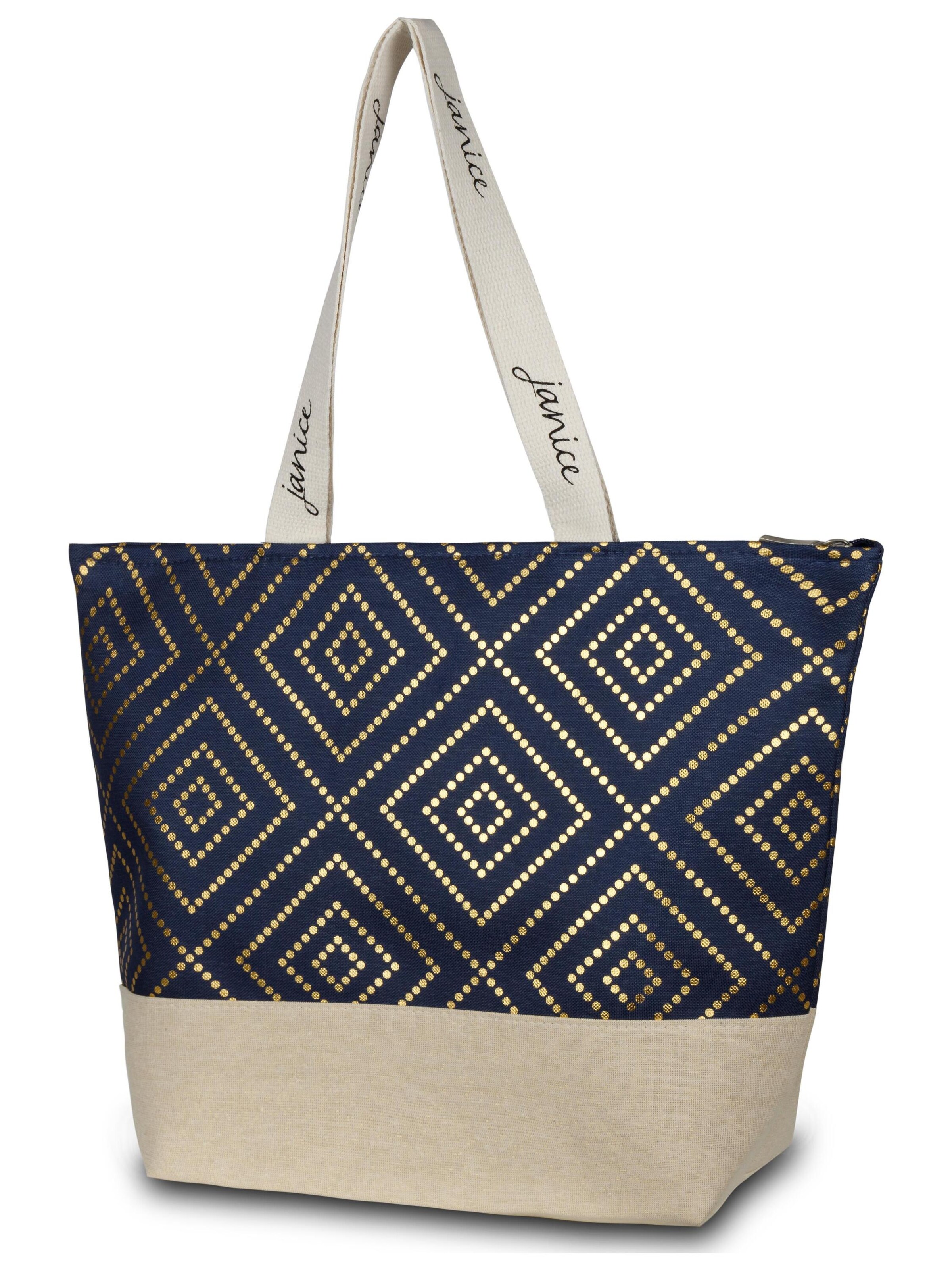 normani Beach bag 'Nika' in Blue
