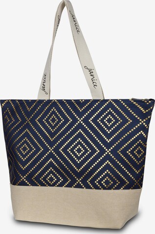 normani Beach Bag 'Nika' in Blue