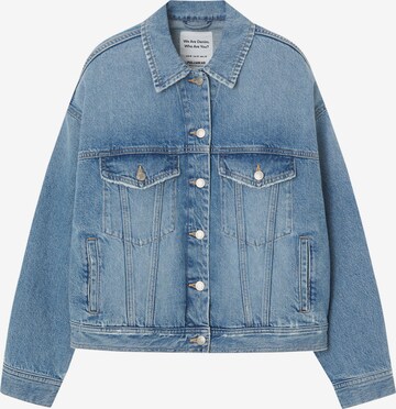 Pull&Bear Between-season jacket in Blue: front