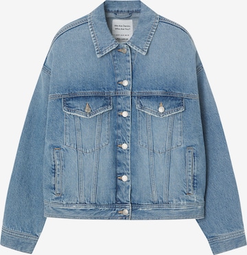 Pull&Bear Between-Season Jacket in Blue: front