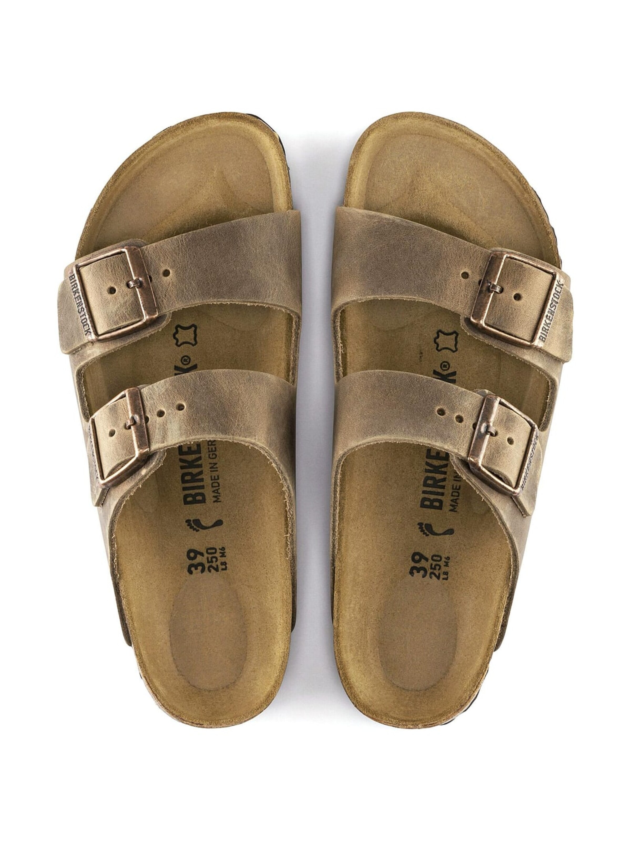 BIRKENSTOCK Klapki 'Unisex Arizona Tabacco Brown Sandals' w kolorze brązowy