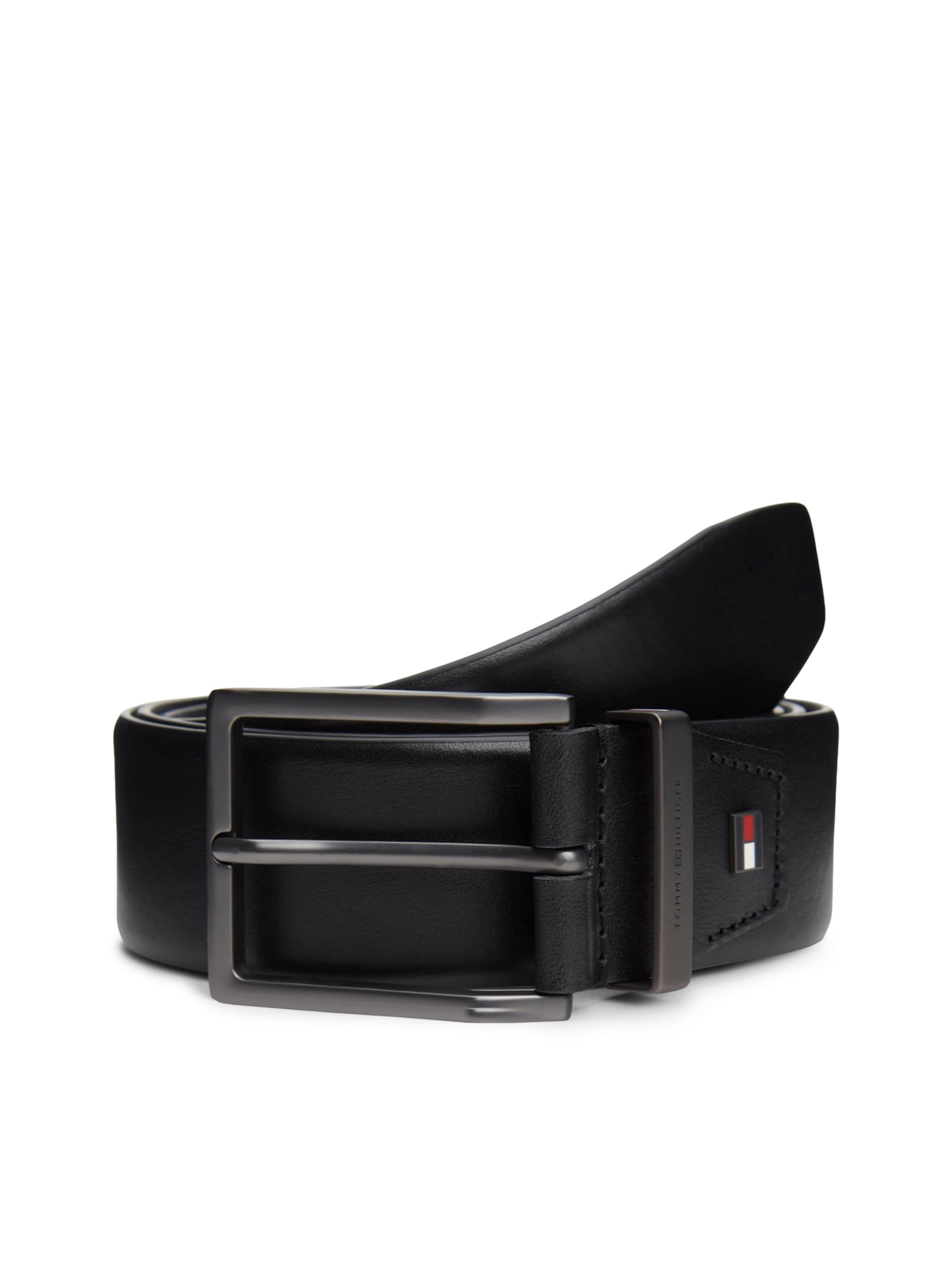 juoda TOMMY HILFIGER Diržas 'OLIVER 4.0': priekis