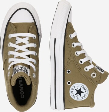 CONVERSE Korkeavartiset tennarit 'CHUCK TAYLOR ALL STAR MALDEN' värissä vihreä