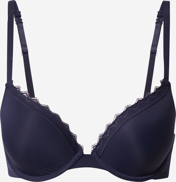 ESPRIT Push-up Bra in Blue: front